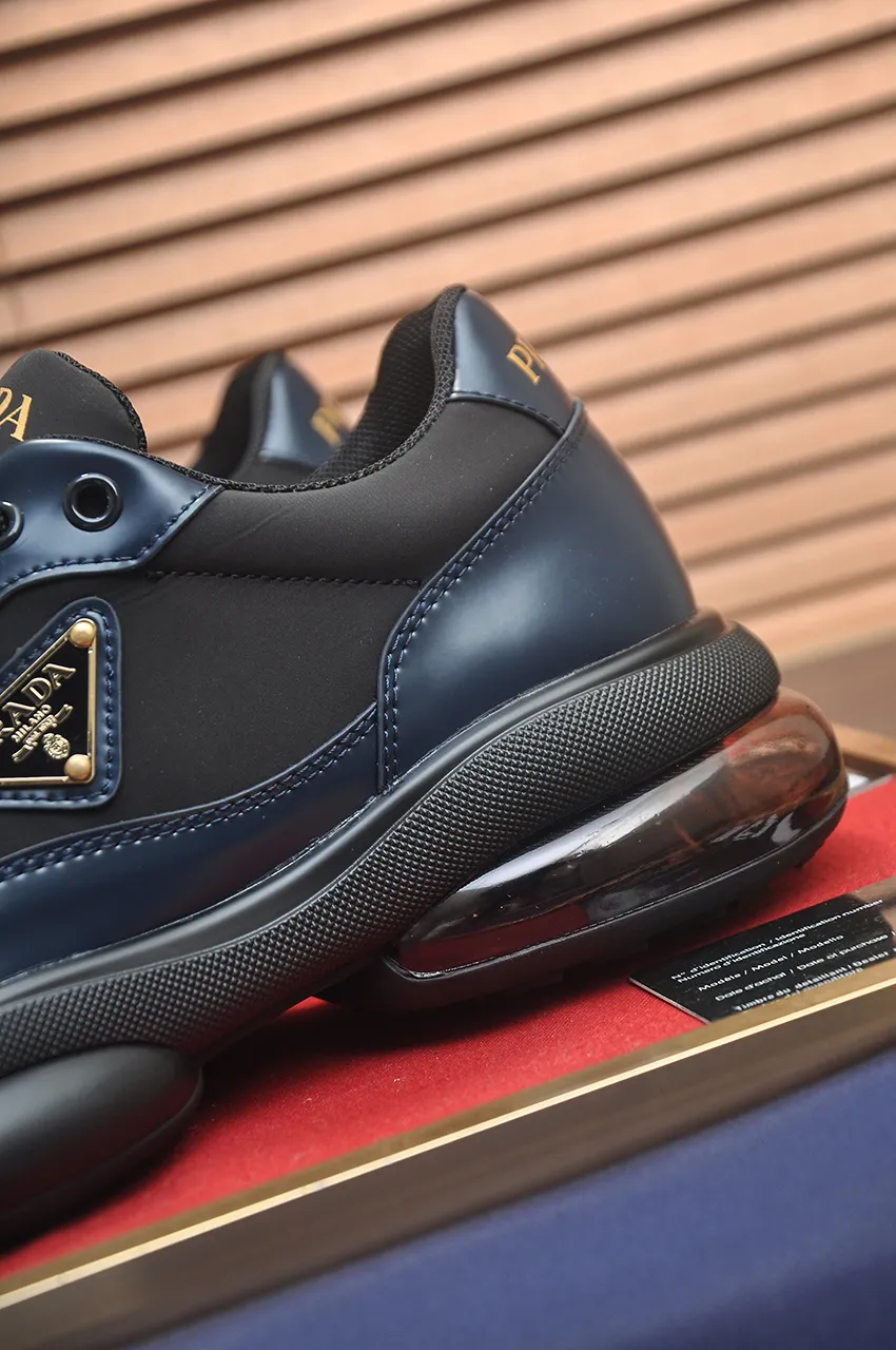 Men's shoes 💰700💶[PRADA] Men's shoes counter hot sale, official website synchronization, 👑Top version ✔️Original cowhide upper + cowhide lining, 1🆚1 replica, original original sole [black/blue/brown 3 colors] 🎯 Material: cowhide surface 🎯 Inner lining: cowhide 🎯 Sole: original molded outsole 🎯 size: Male 38-45 (45 is custom-made and cannot be returned or exchanged)